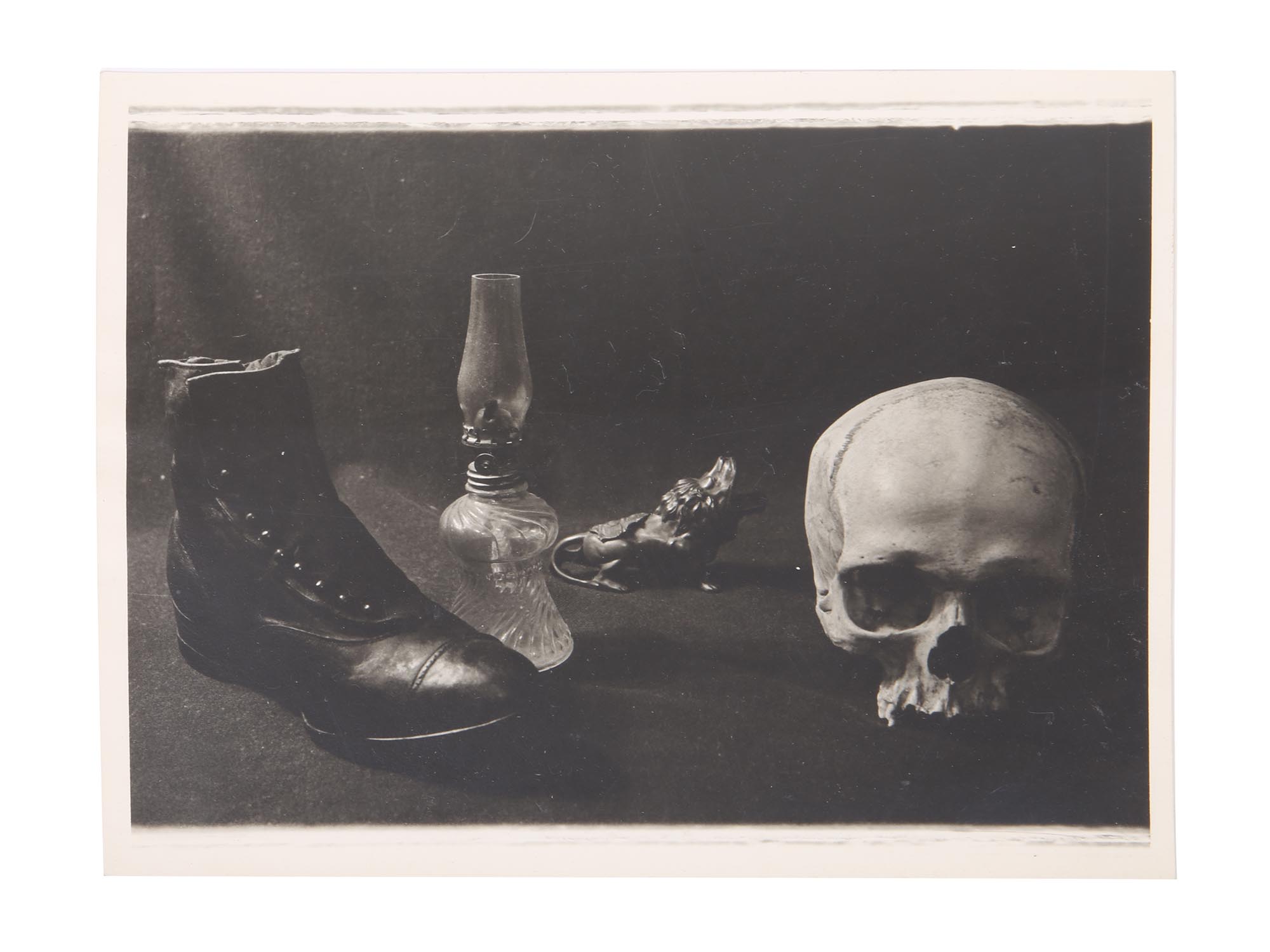 MEMENTO MORI PHOTO LITHOGRAPH  ATTR TO RON TERNER PIC-0